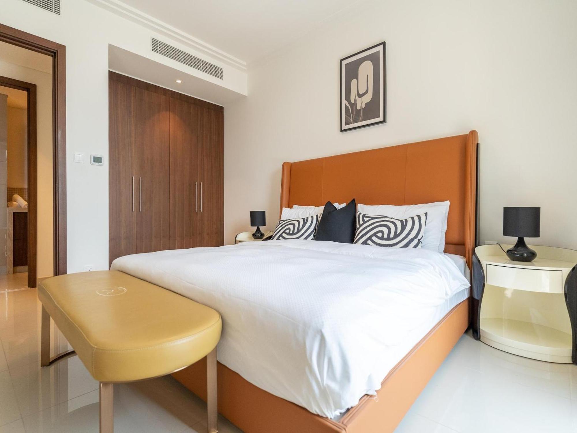Luxurious Stylish Apartments Across Dubai Mall Burj Khalifa City Views 외부 사진