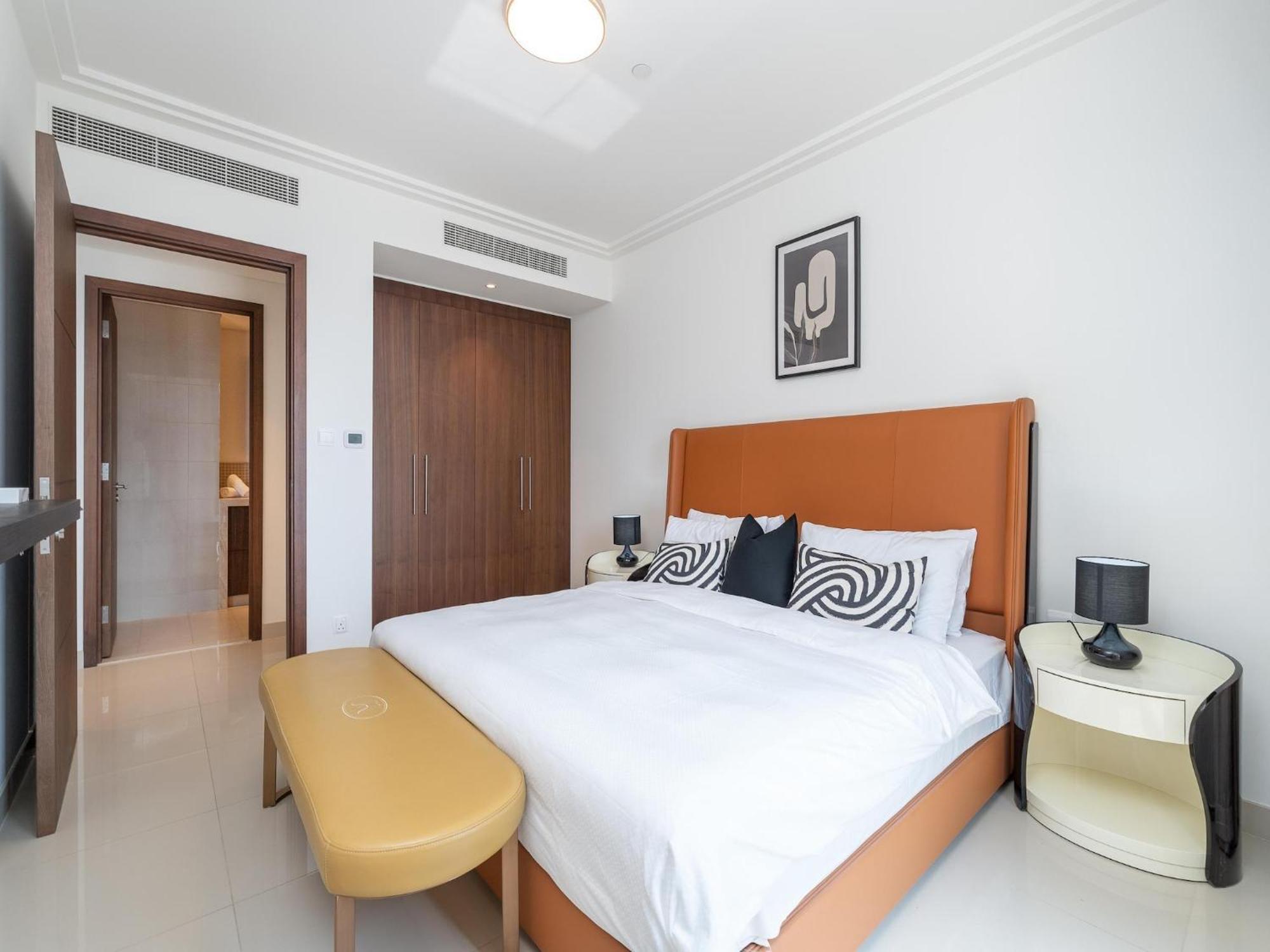 Luxurious Stylish Apartments Across Dubai Mall Burj Khalifa City Views 외부 사진