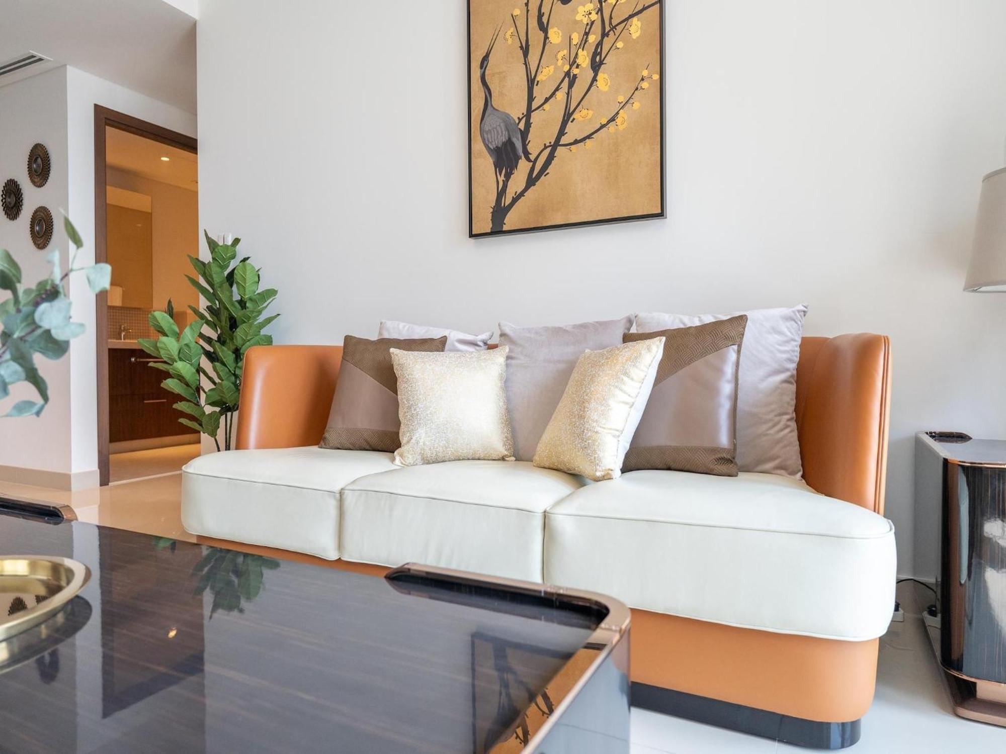 Luxurious Stylish Apartments Across Dubai Mall Burj Khalifa City Views 외부 사진