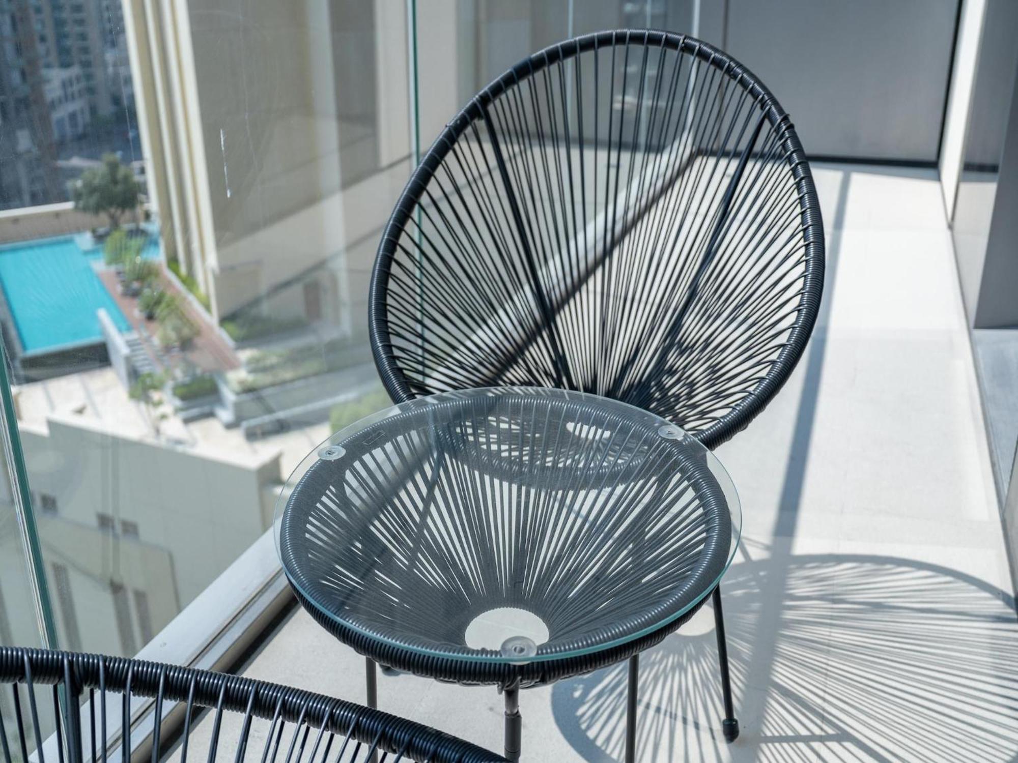 Luxurious Stylish Apartments Across Dubai Mall Burj Khalifa City Views 외부 사진