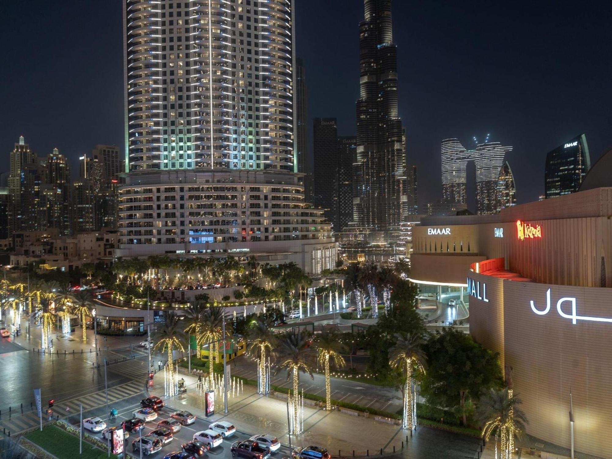 Luxurious Stylish Apartments Across Dubai Mall Burj Khalifa City Views 외부 사진