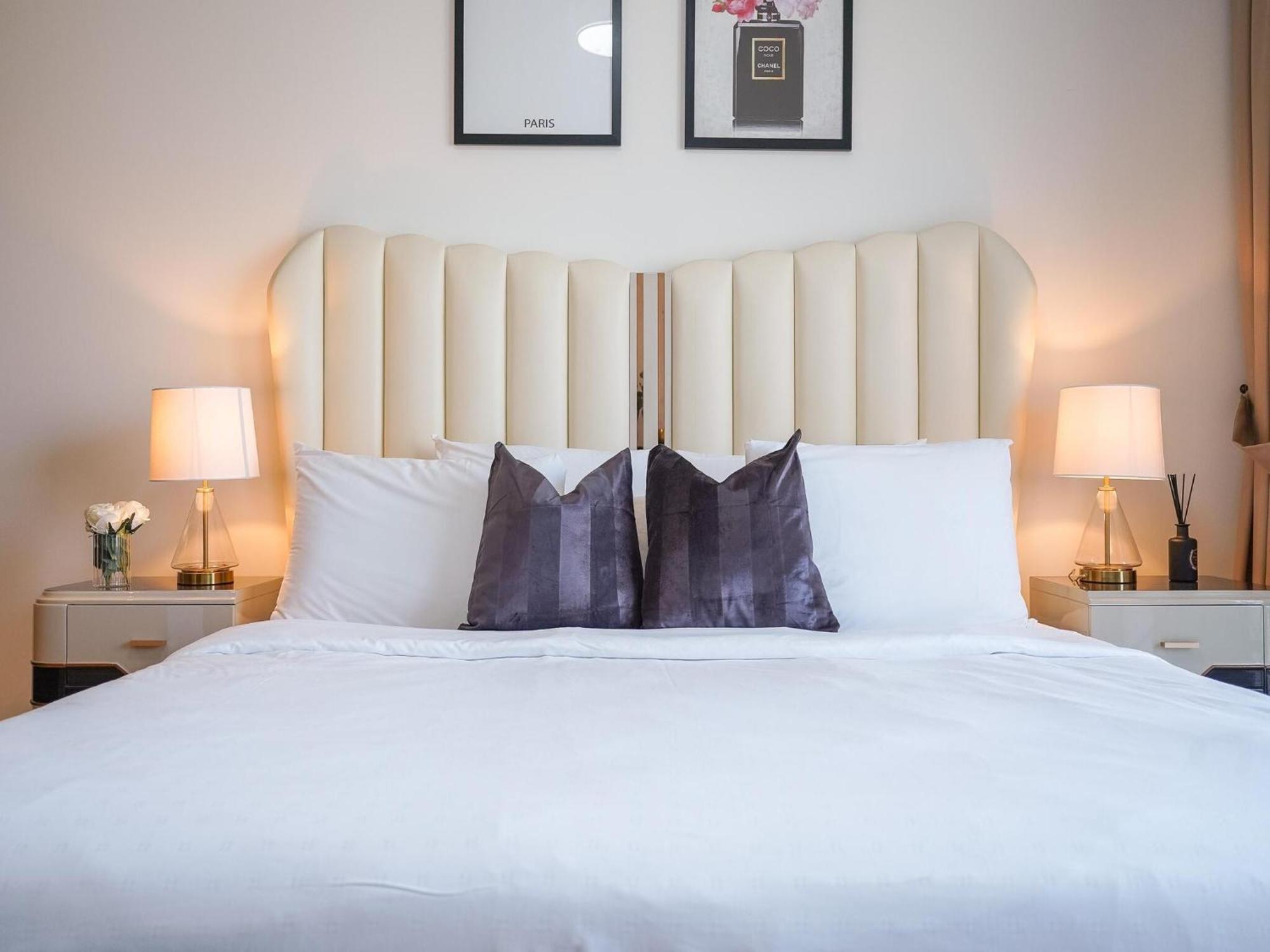 Luxurious Stylish Apartments Across Dubai Mall Burj Khalifa City Views 외부 사진