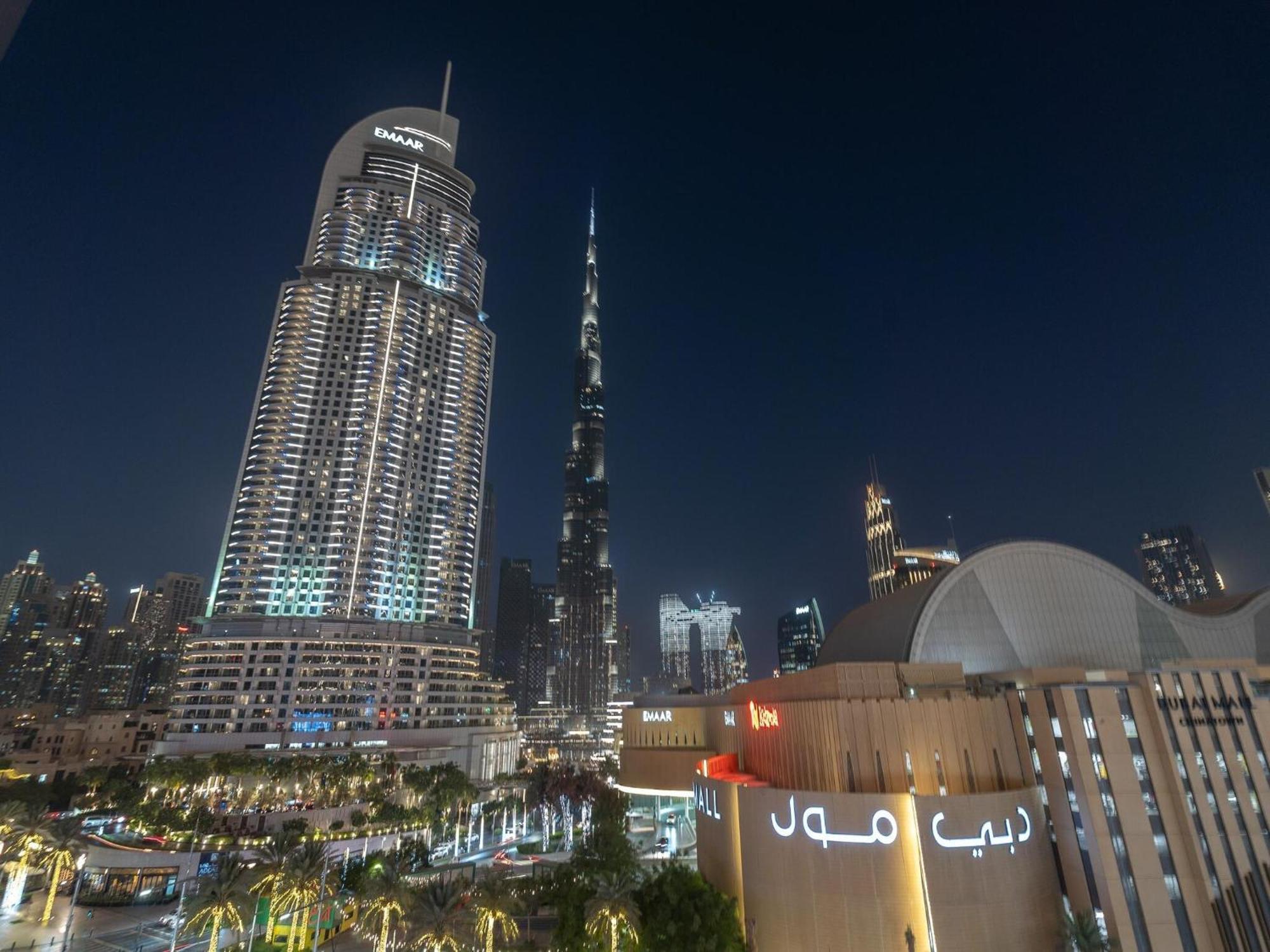 Luxurious Stylish Apartments Across Dubai Mall Burj Khalifa City Views 외부 사진