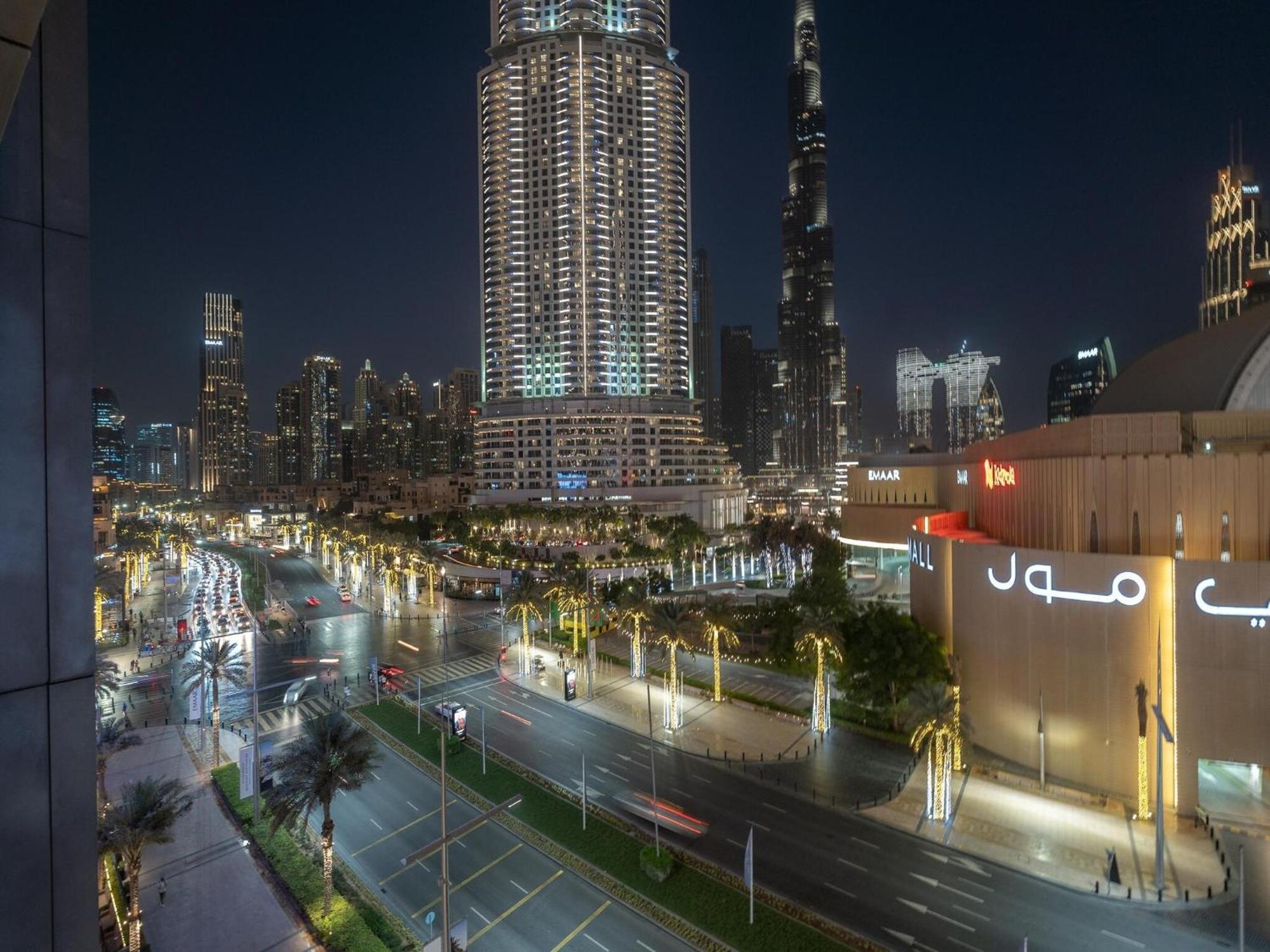 Luxurious Stylish Apartments Across Dubai Mall Burj Khalifa City Views 외부 사진