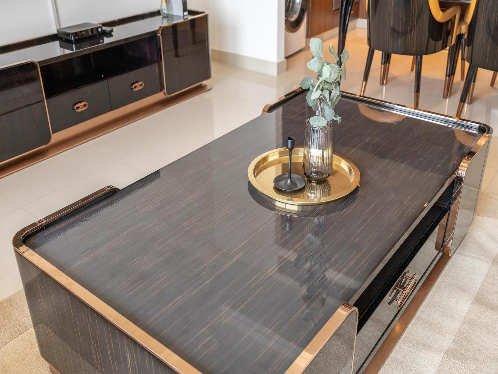 Luxurious Stylish Apartments Across Dubai Mall Burj Khalifa City Views 외부 사진